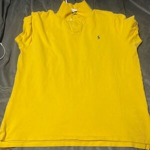 Yellow Ralph Lauren Polo Shirt (stretch fit)